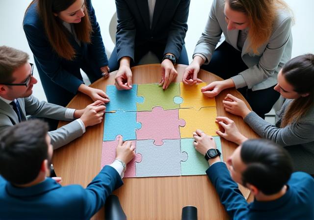 Abstract representation of organic change